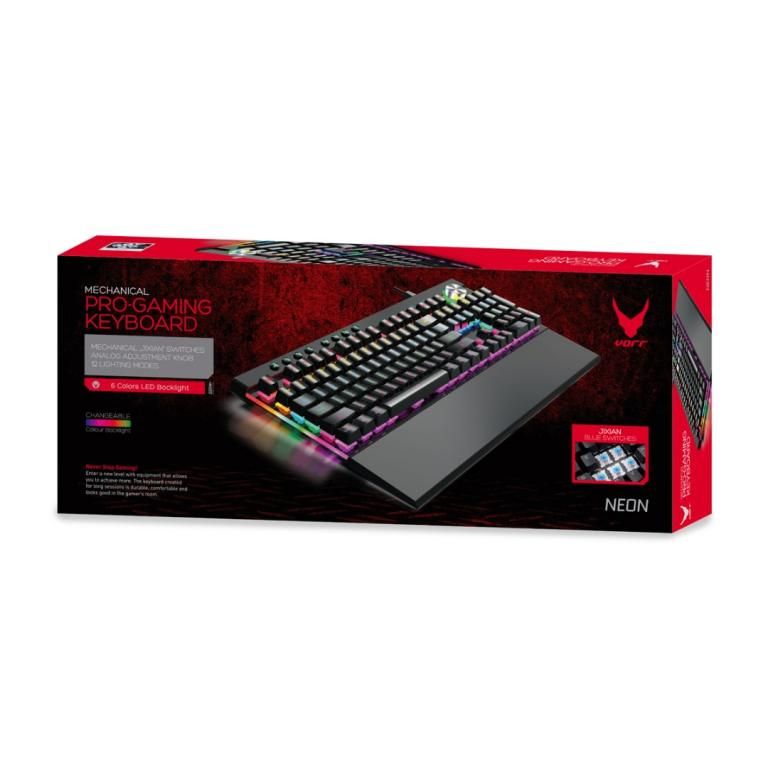 Omega Varr RGB Mechanical Keyboard Black US