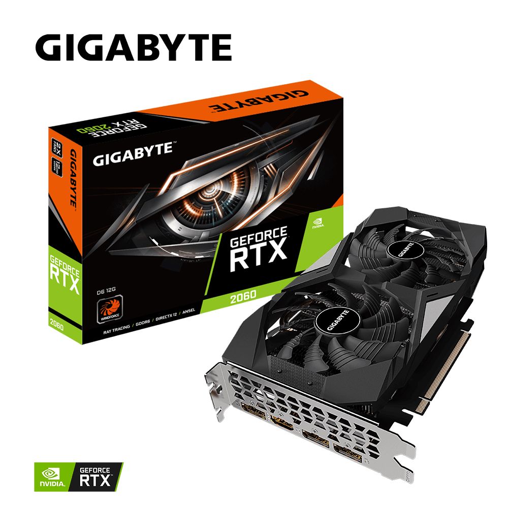 Gigabyte RTX 2060 D6 12G