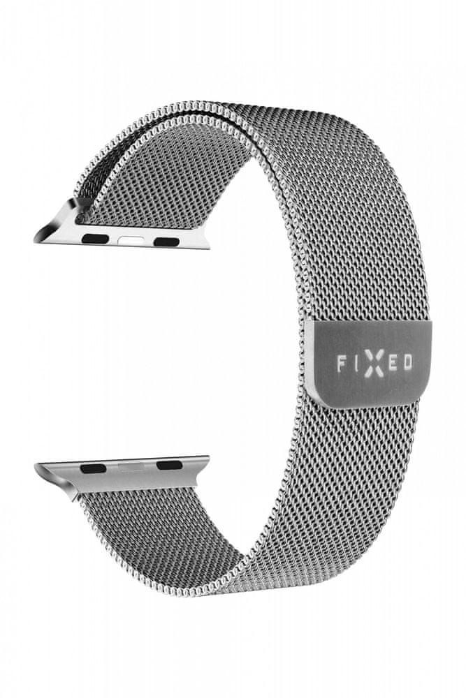 FIXED Mesh Strap for Apple Watch 38mm/Watch 40mm Silver