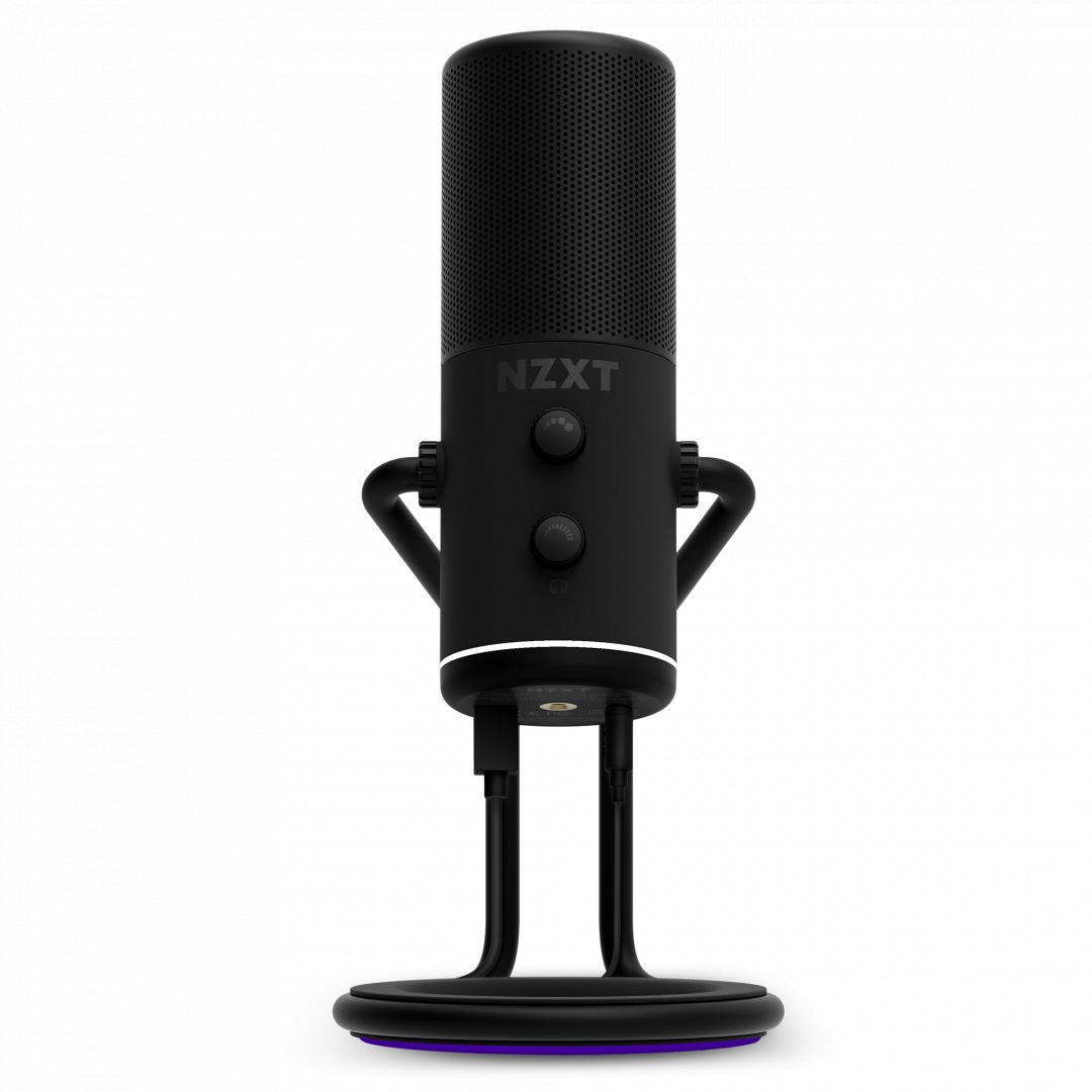 NZXT Capsule Cardioid USB Microphone Black