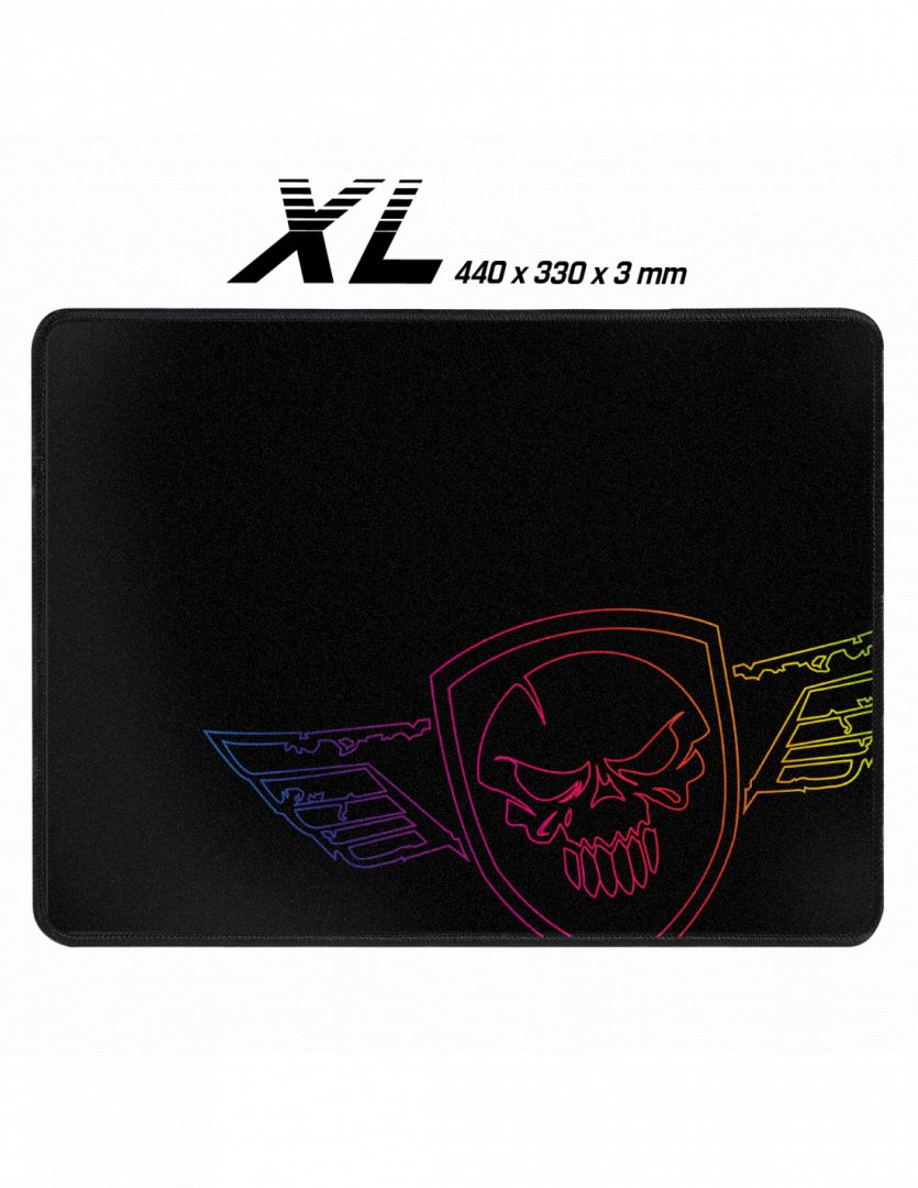 Spirit Of Gamer Darkskull XL Egérpad Black