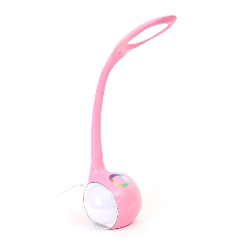 Platinet Desk Lamp 7W + Night Light Pink