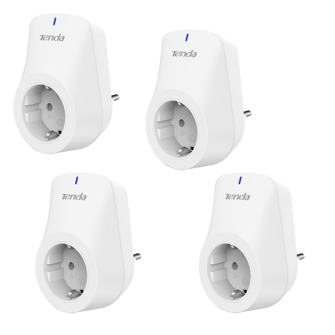 Tenda SP6 EU Beli Smart Wi-Fi Plug (4 Pack) White