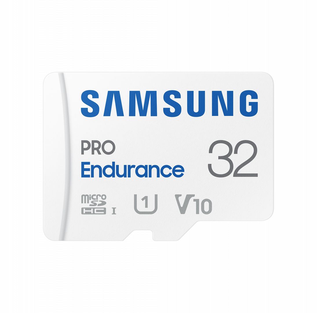 Samsung 32GB microSDHC Class10  U1 V10 PRO Endurance + adapterrel