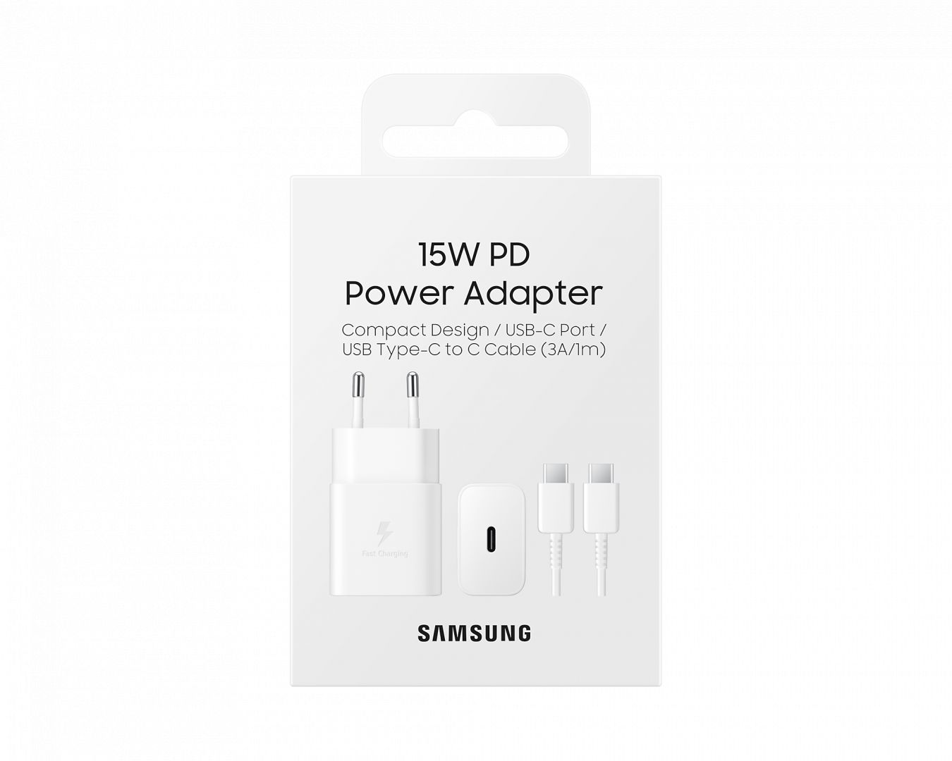 Samsung 15W PD Power Adapter White