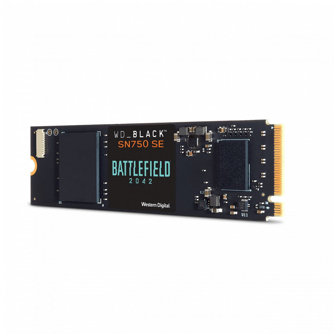 Western Digital 1TB M.2 2280 NVMe SN750 SE with Battlefield 2042