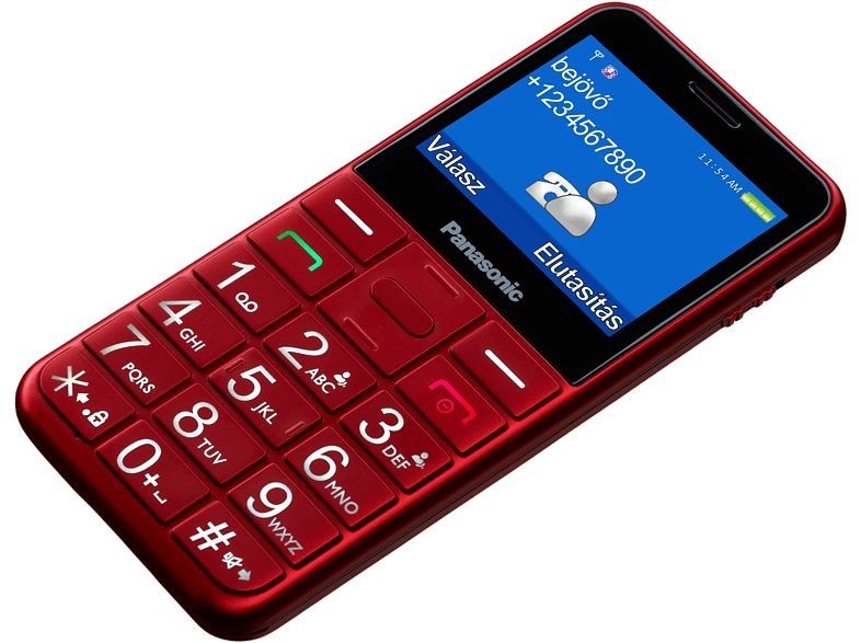 Panasonic KX-TU155EXRN Red