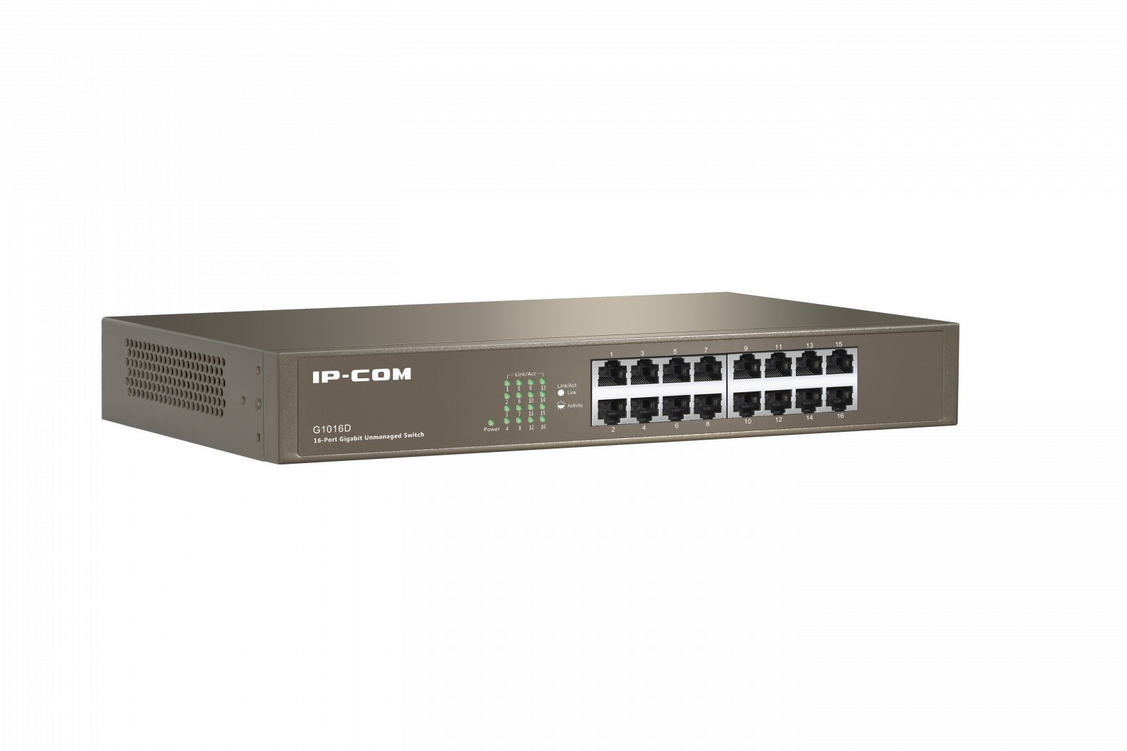 IP-COM G1016D 16-Port Gigabit Unmanaged Switch