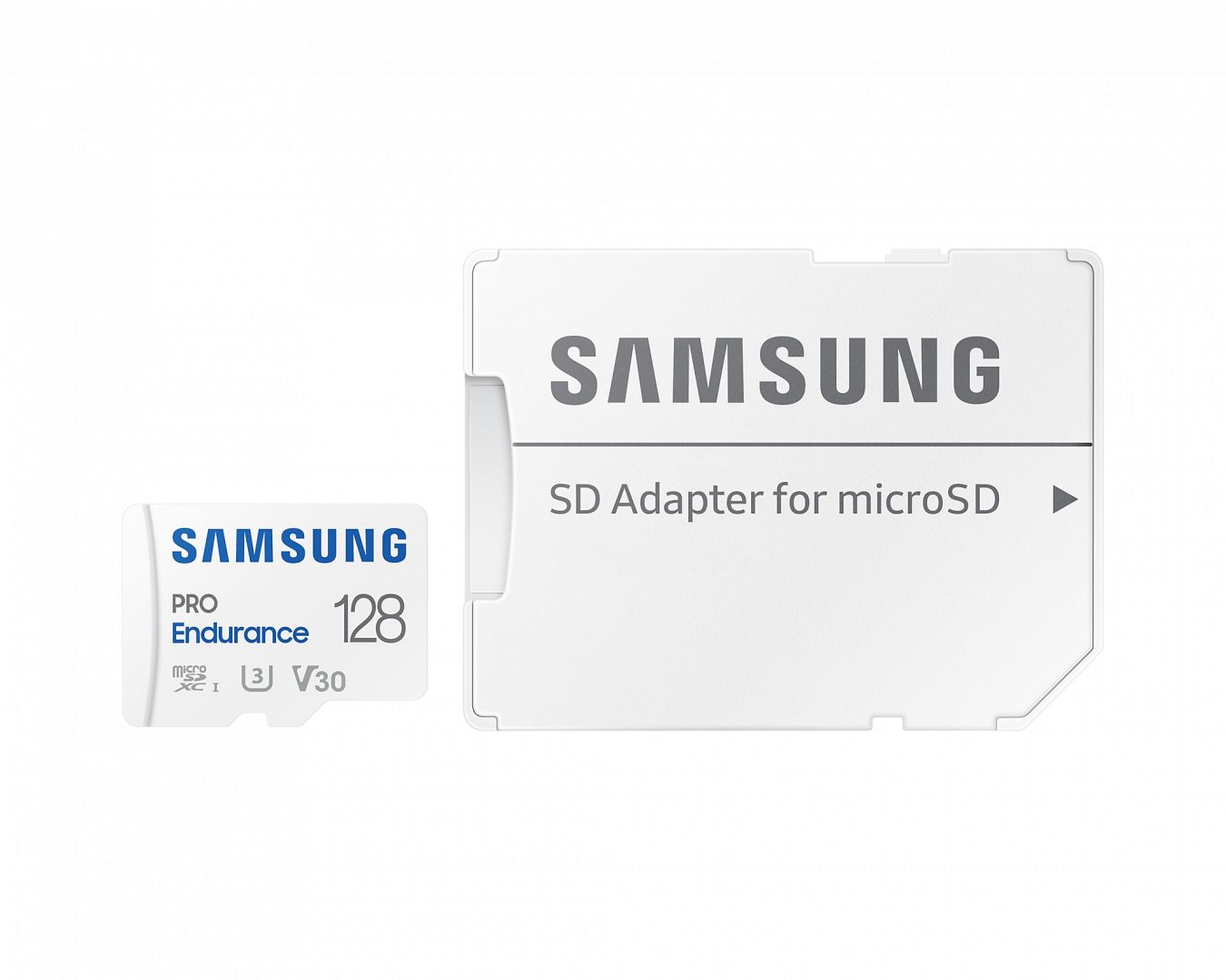 Samsung 128GB microSDXC Class10  U3 V30 PRO Endurance + adapterrel