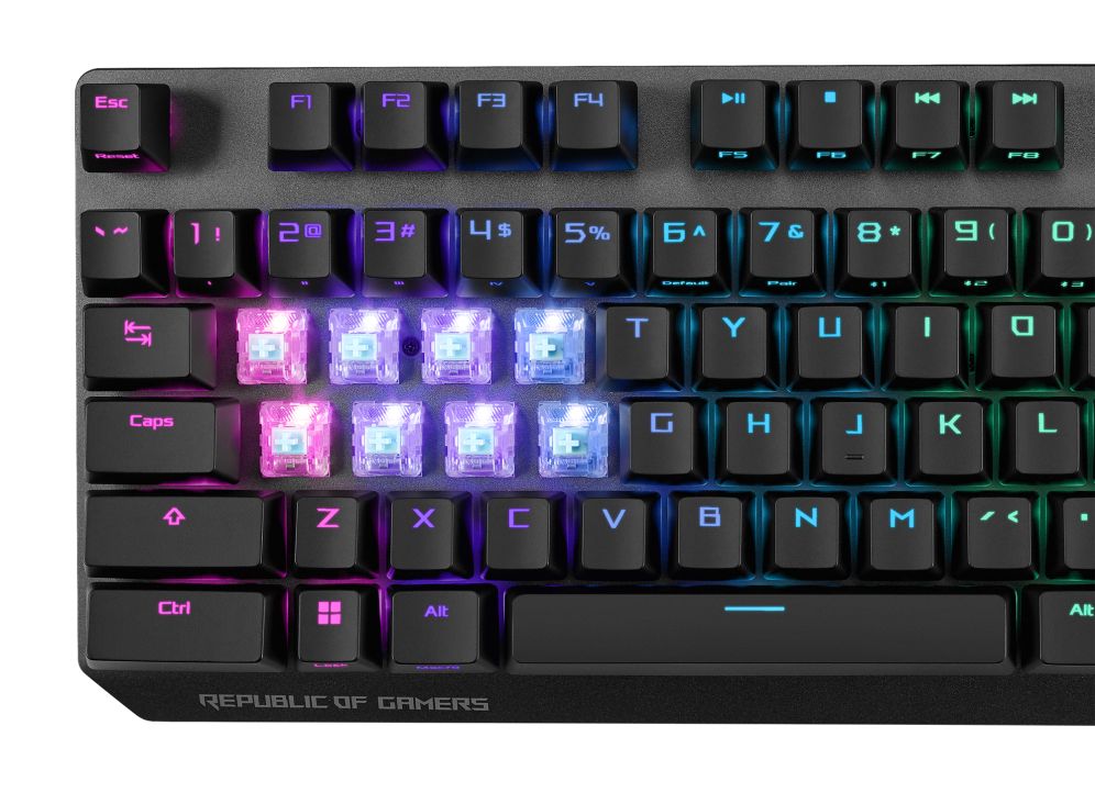 Asus ROG Strix Scope NX Wireless Deluxe Gaming keyboard Black HU