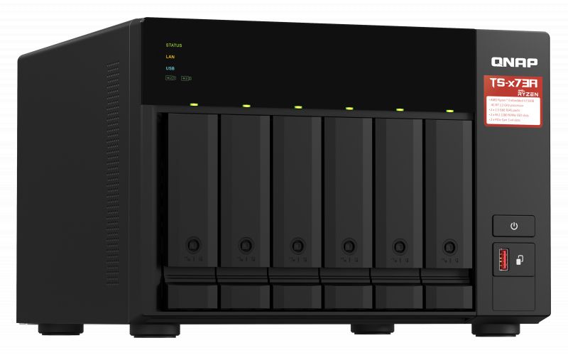 QNAP NAS TS-673-8G (6 HDD)