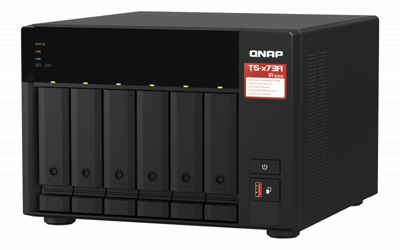 QNAP NAS TS-673-8G (6 HDD)