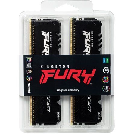 Kingston 32GB DDR5 5200MHz Kit(2x16GB) Fury Beast RGB