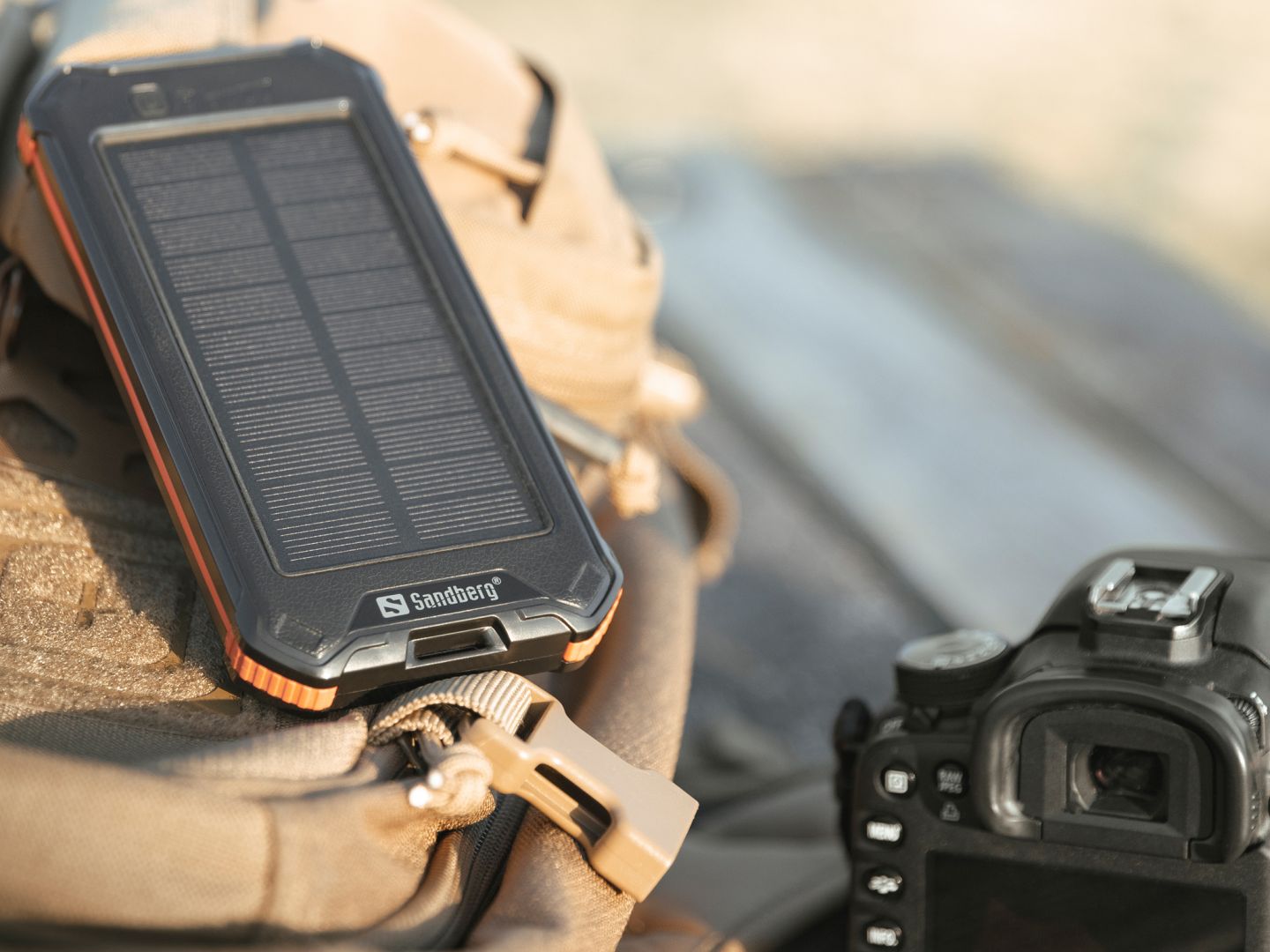 Sandberg 3in1 Solar 10000mAh PowerBank Black