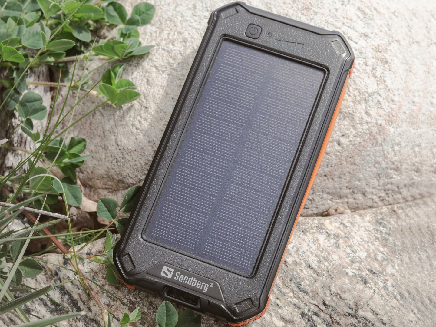 Sandberg 3in1 Solar 10000mAh PowerBank Black