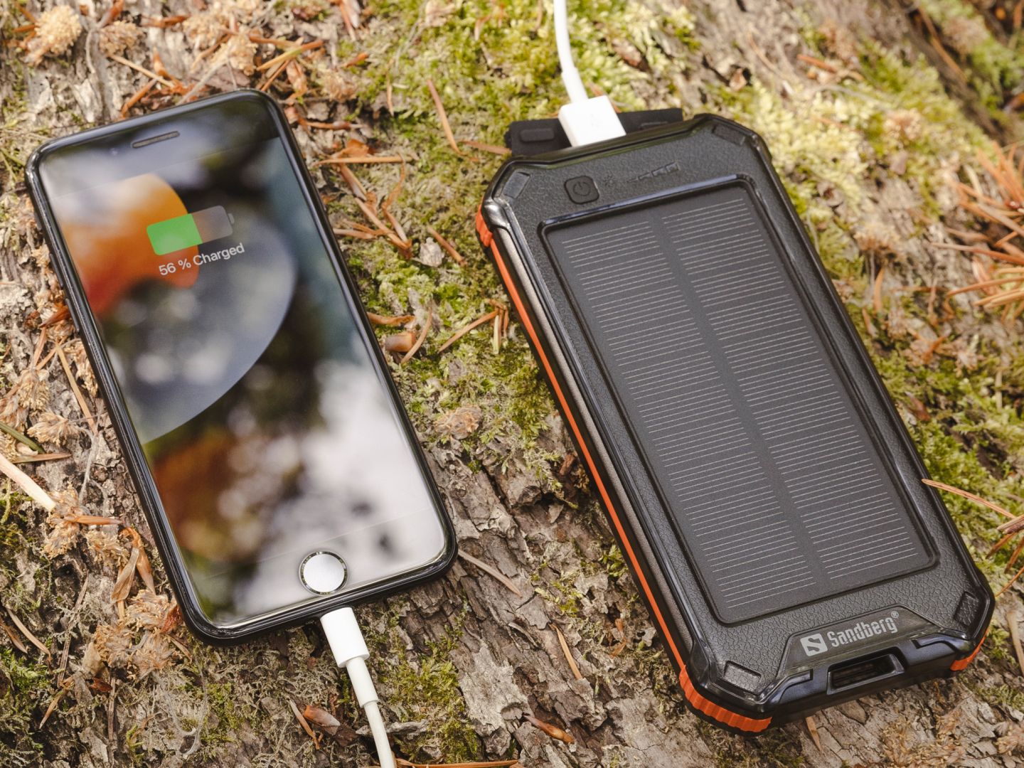 Sandberg 3in1 Solar 10000mAh PowerBank Black