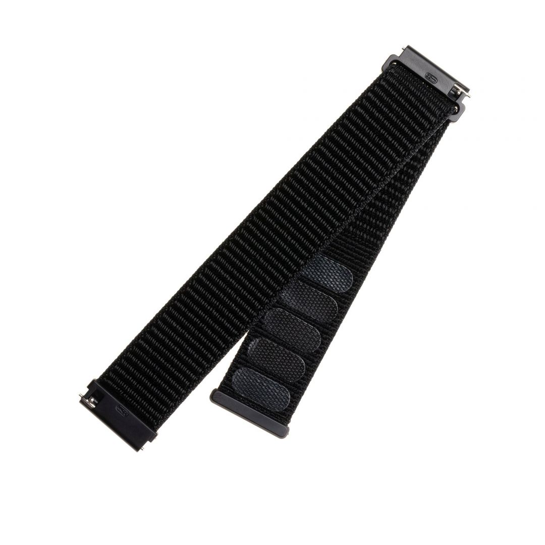 FIXED Nylon Strap for Smartwatch 22mm wide Black