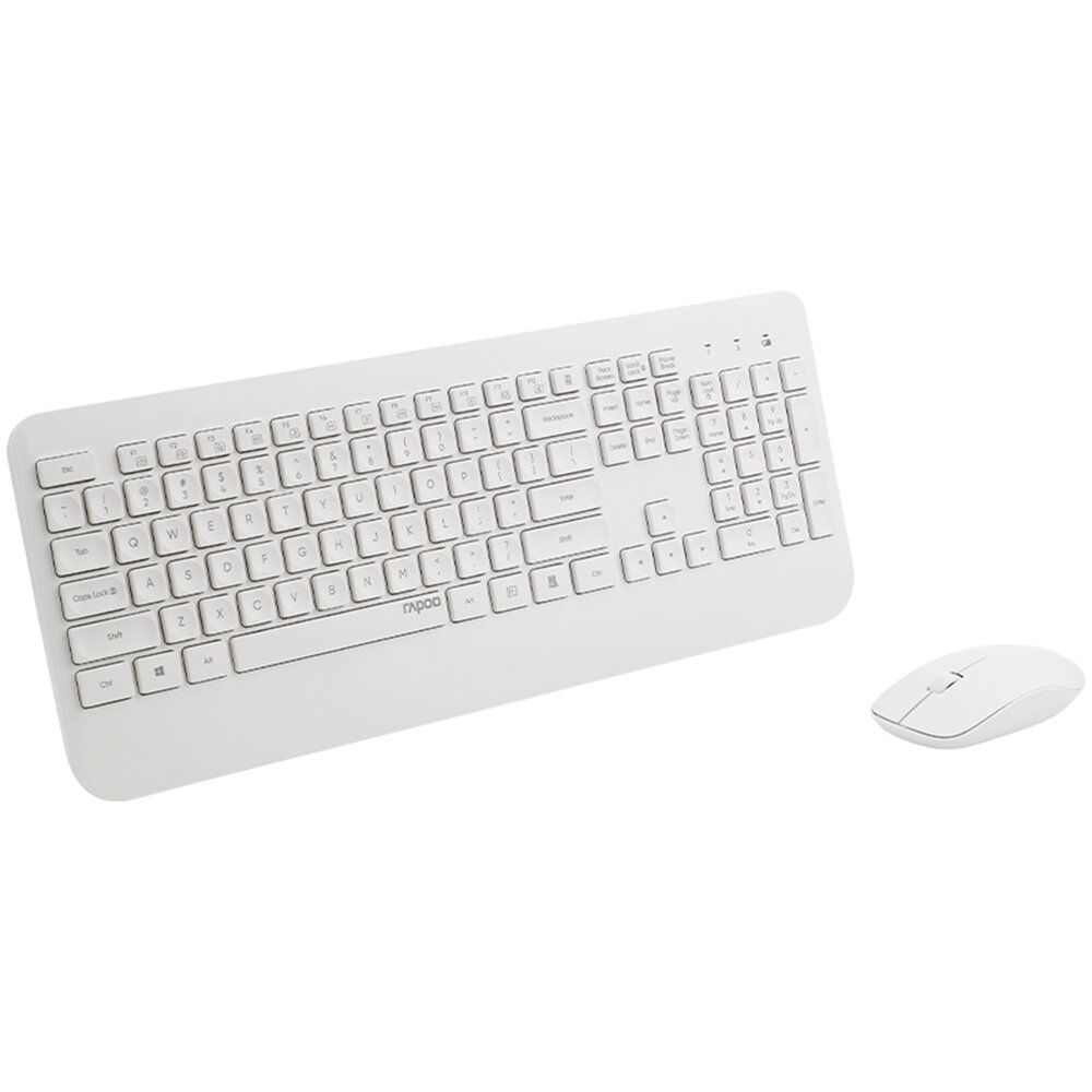 Rapoo X3500 Wireless Keyboard & Optical Mouse White HU