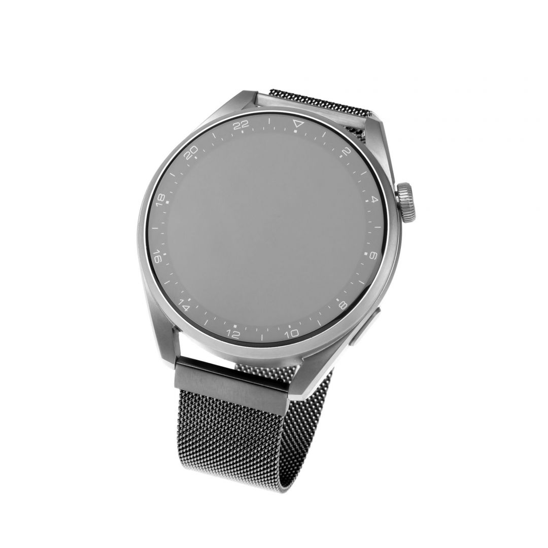 FIXED Mesh Strap for Smatwatch 22mm wide, black