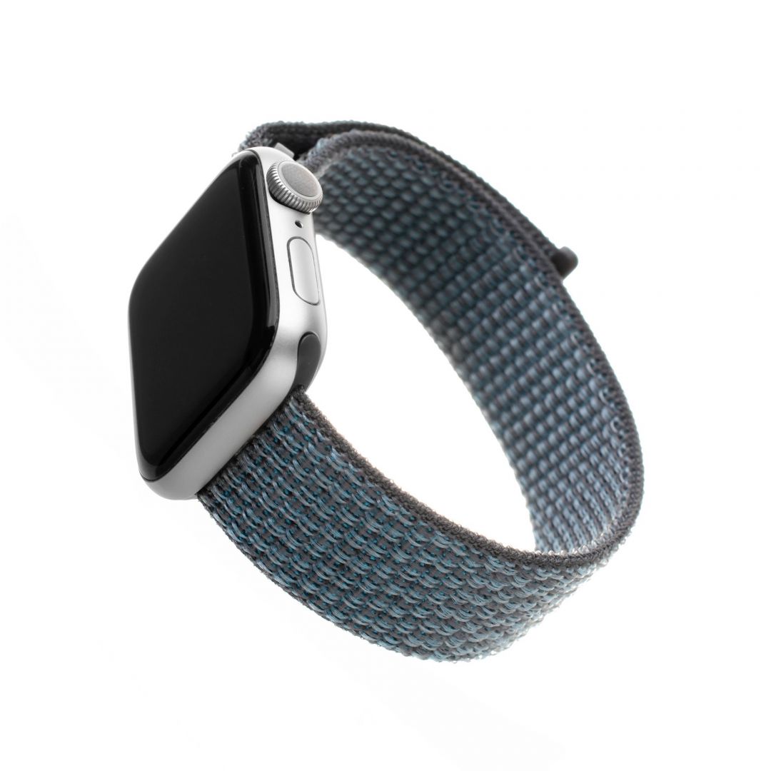 FIXED Nylon Strap for Apple Watch 42/44/45mm, dark gray