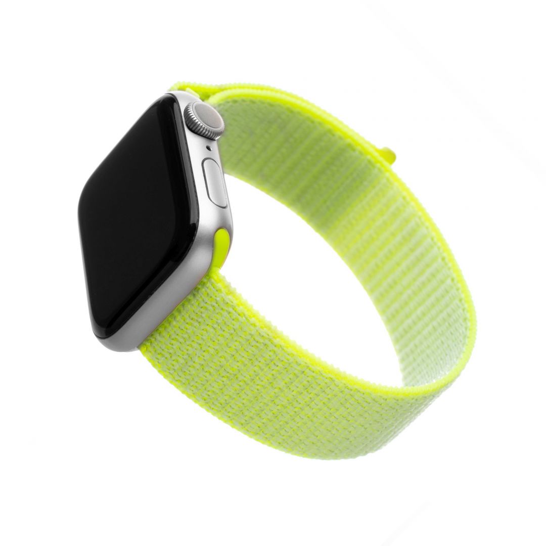 FIXED Nylon Strap for Apple Watch 42/44/45mm, lime