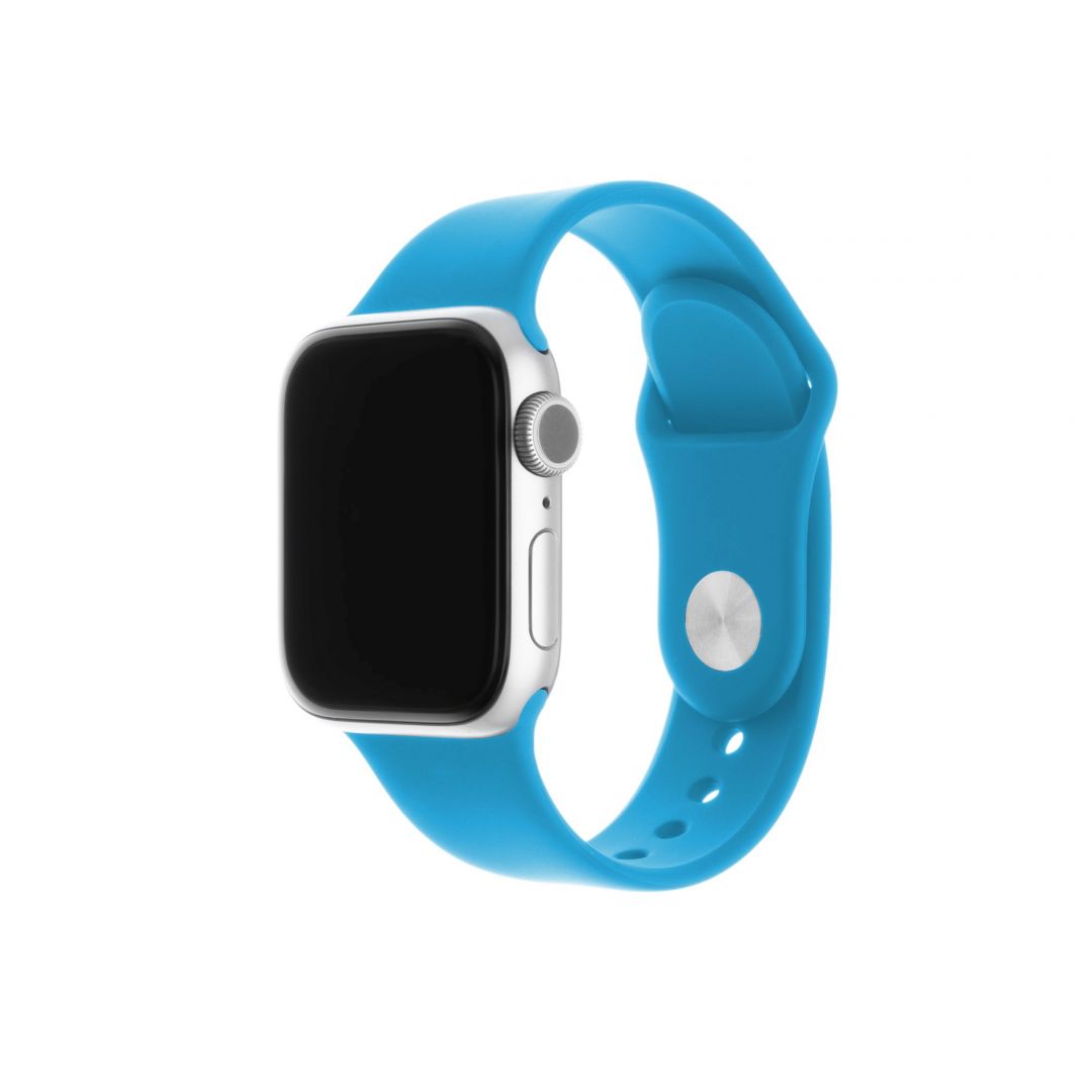 FIXED Silicone Strap Set for Apple Watch 38/40/41 mm, deep blue