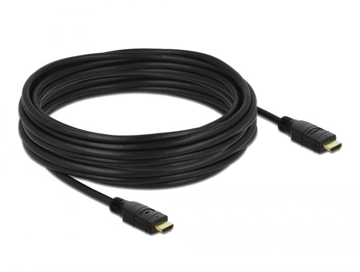 DeLock Active HDMI Cable 4K 60Hz 10m Black