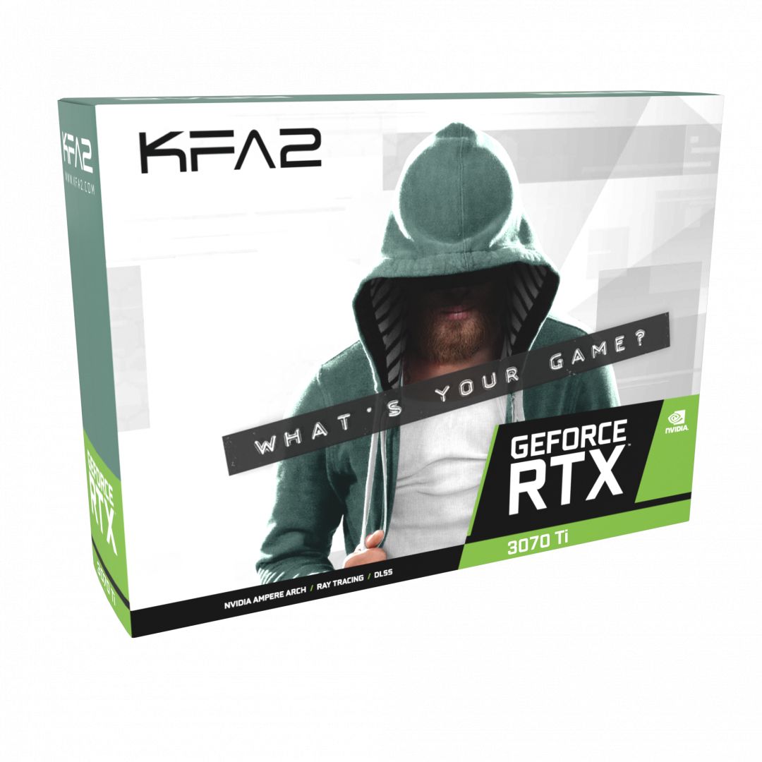 KFA2 GeForce RTX 3070 Ti 8GB DDR6X (1-Click OC) (LHR)