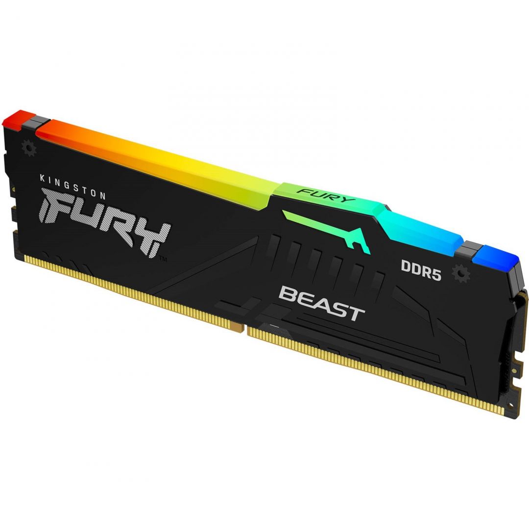 Kingston 16GB DDR5 6000MHz Fury Beast RGB Black