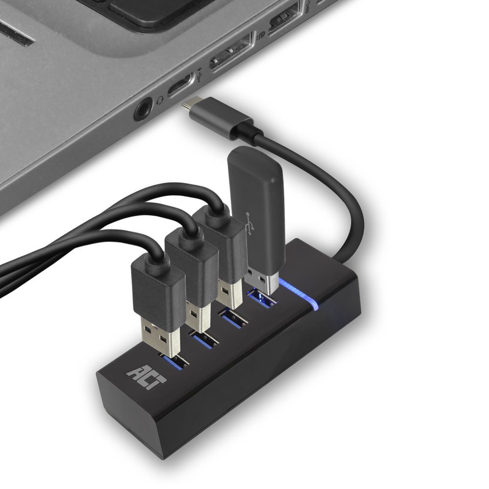 ACT AC6415 USB-C Hub 3.2 with 4 USB-A ports