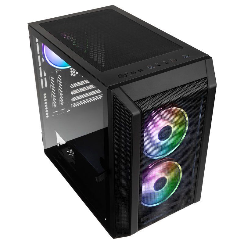 Kolink Citadel Mesh RGB Window Black