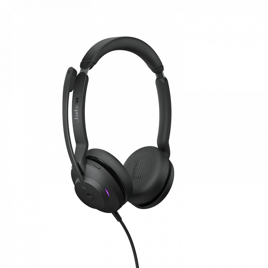 Jabra Evolve2 30 MS Teams Stereo Headset Black