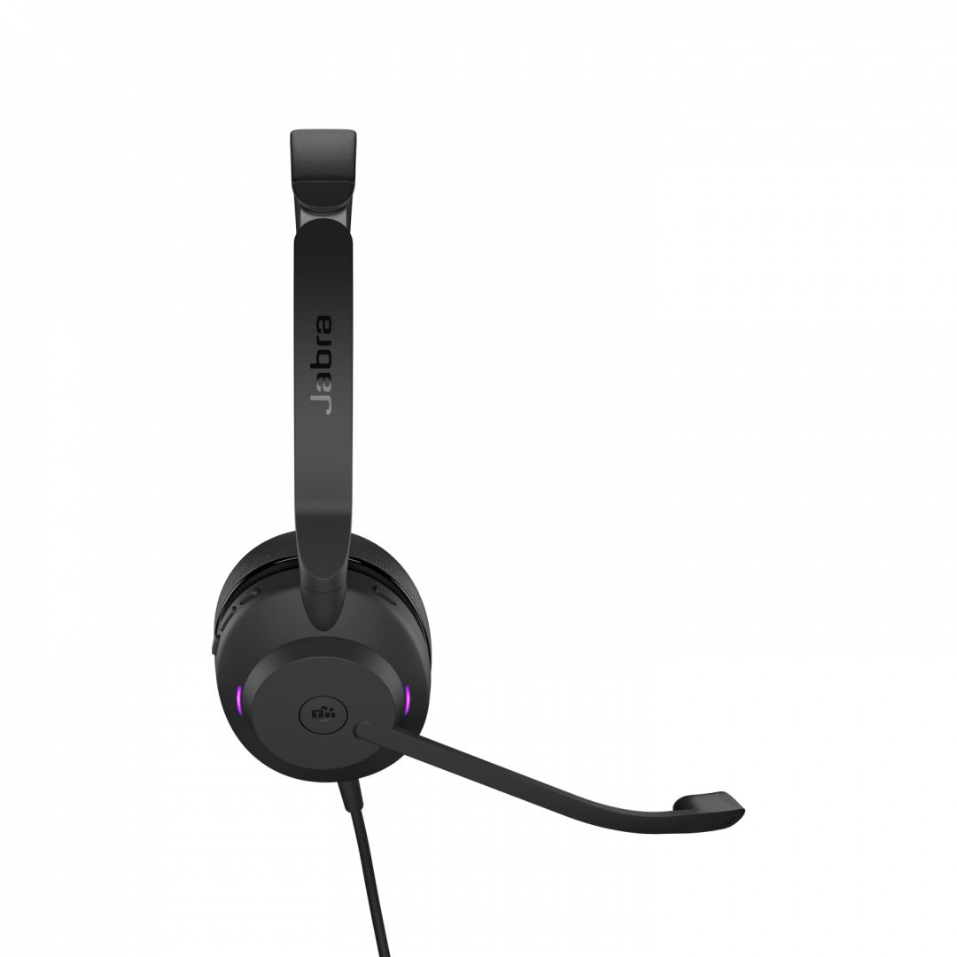 Jabra Evolve2 30 MS Teams Stereo Headset Black