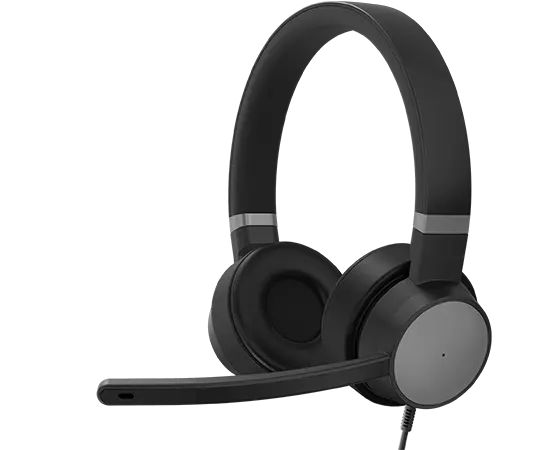 Lenovo Go Wired ANC Headset Thunder Black