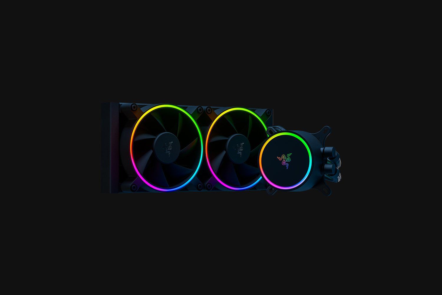 Razer Hanbo Chroma ARGB LED PWM 240mm Fan Black