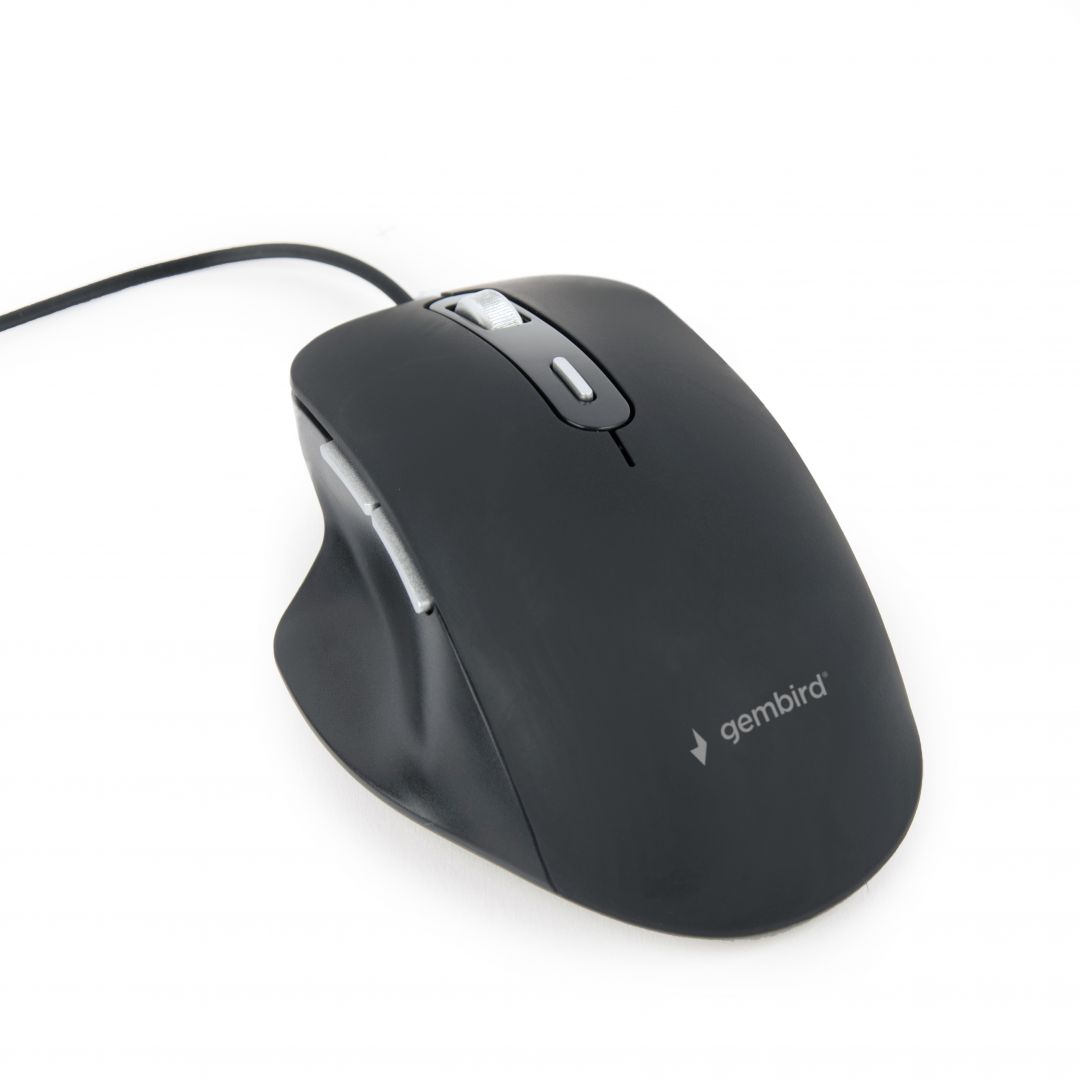 Gembird MUS-6B-02 optical mouse Black