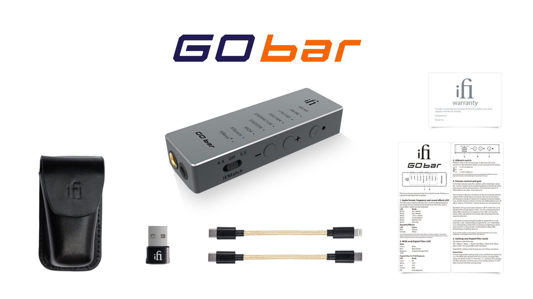 iFi ifi GO bar DAC