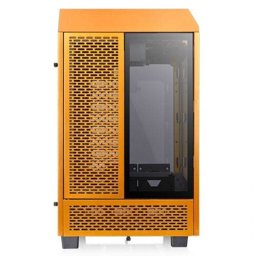 Thermaltake The Tower 100 Mini Tempered Glass Metalic Gold