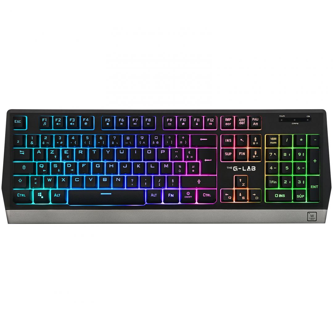 The G-Lab Combo Tungsten Keyboard + Mouse Black US