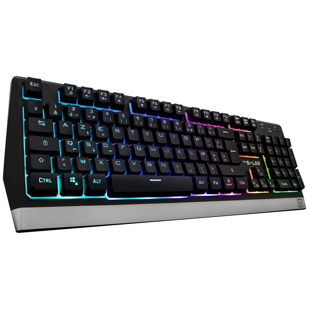 The G-Lab Combo Tungsten Keyboard + Mouse Black US