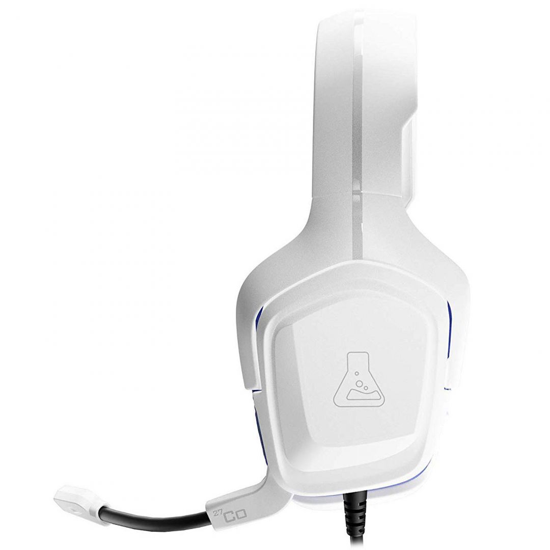 The G-Lab Korp Cobalt Gaming Headset White