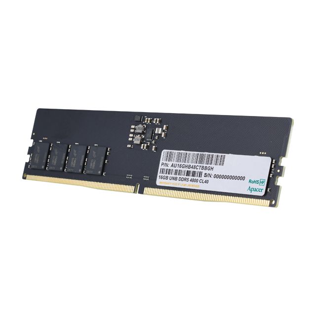 Apacer 16GB DDR5 4800MHz Black