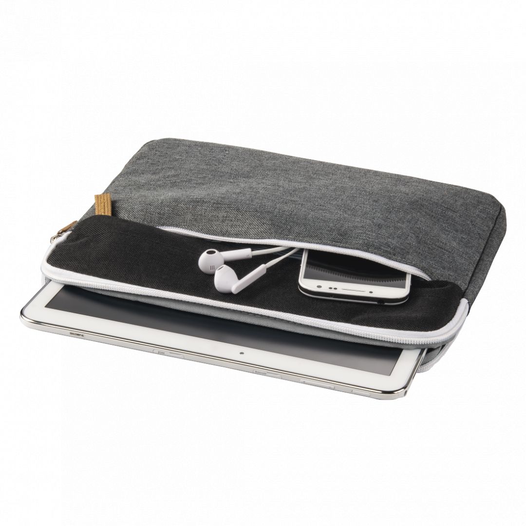 Hama Florence Notebook Sleeve 11" Black/Grey