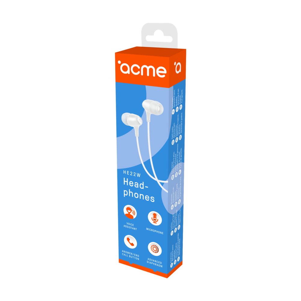 ACME HE22W Headphones White