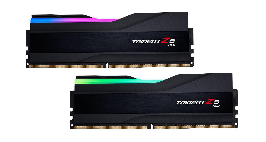 G.SKILL 64GB DDR5 6000MHz Kit(2x32) Trident Z5 RGB Black