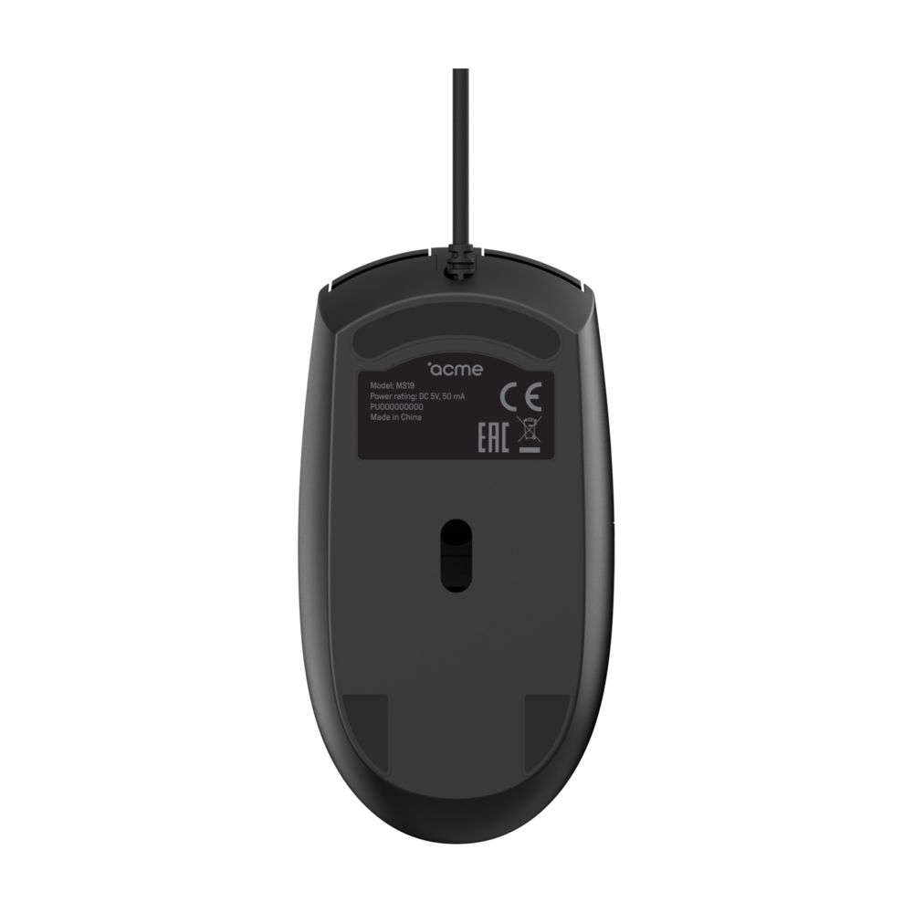 ACME MS19 Optical Mouse Black