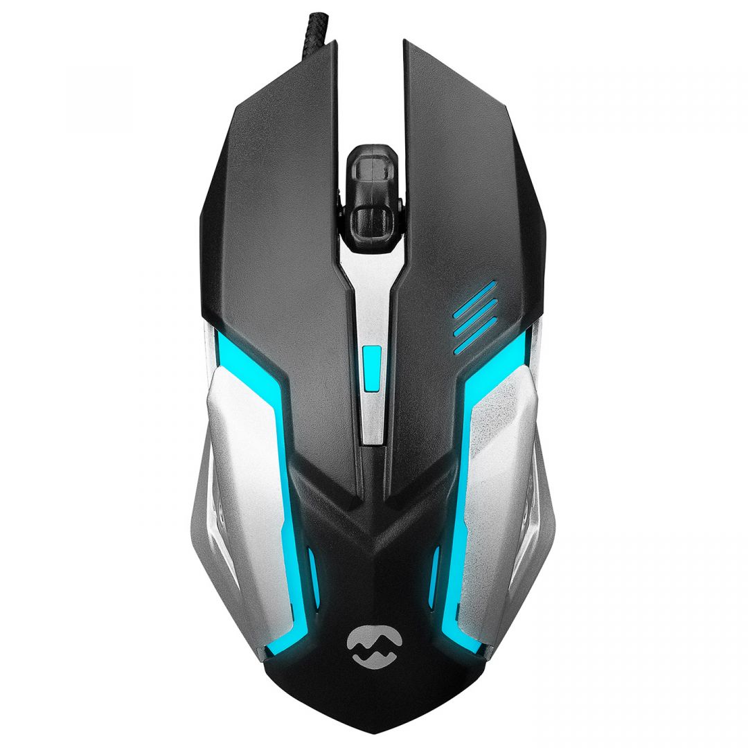 Everest SM-G72 RGB Gaming Optical Mouse Black/Silver