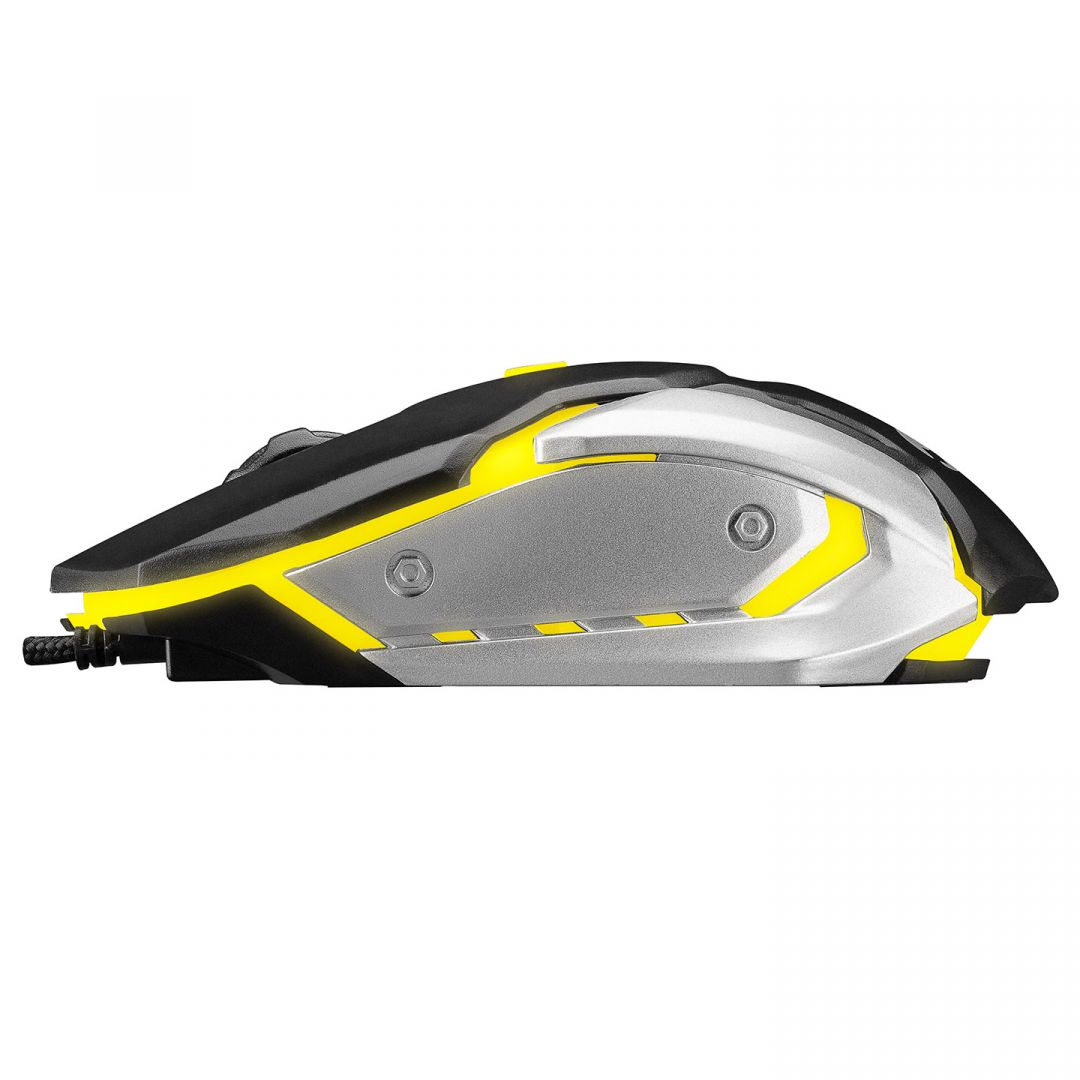 Everest SM-G72 RGB Gaming Optical Mouse Black/Silver