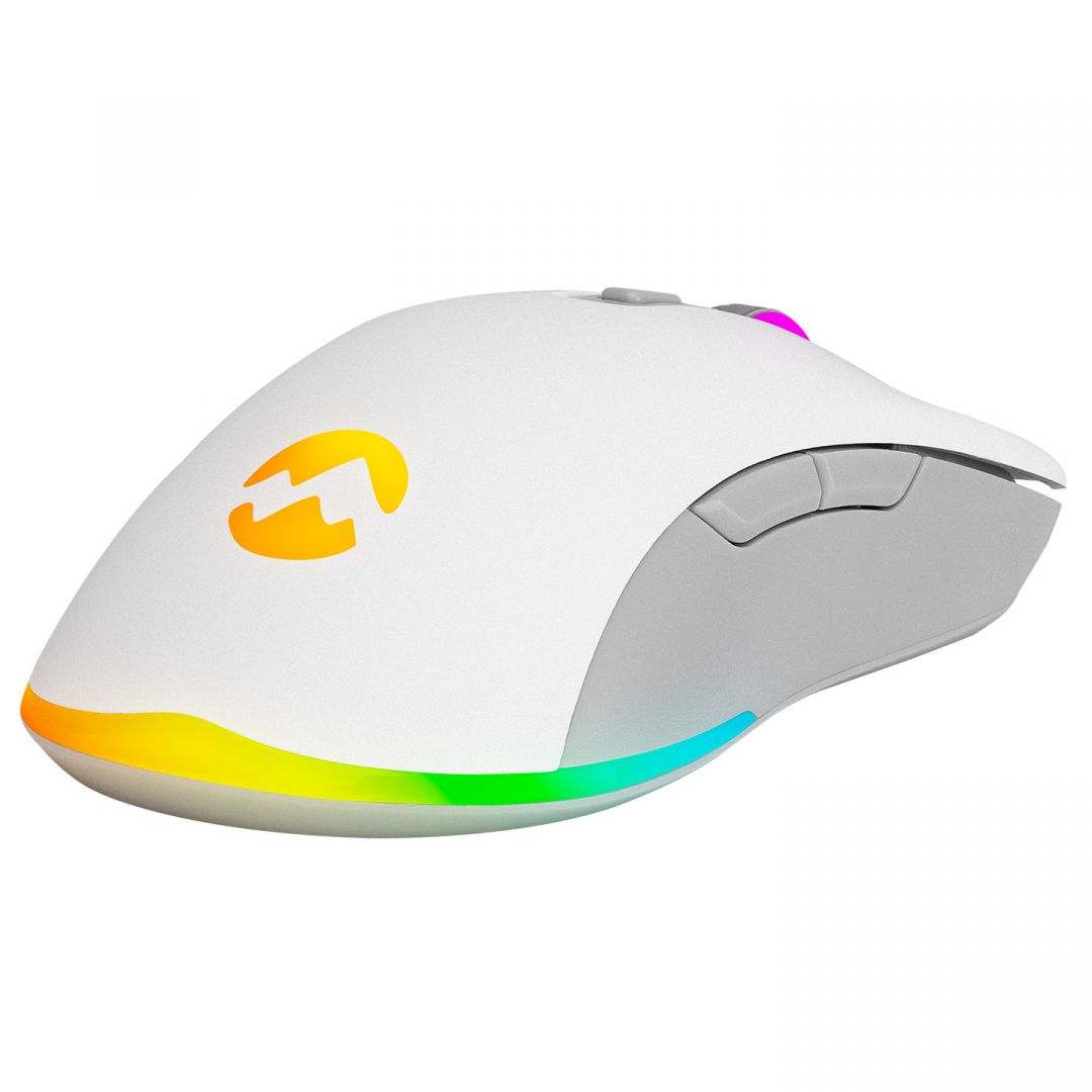 Everest SGM-L1 LUMOS RGB Gaming Optical Mouse White