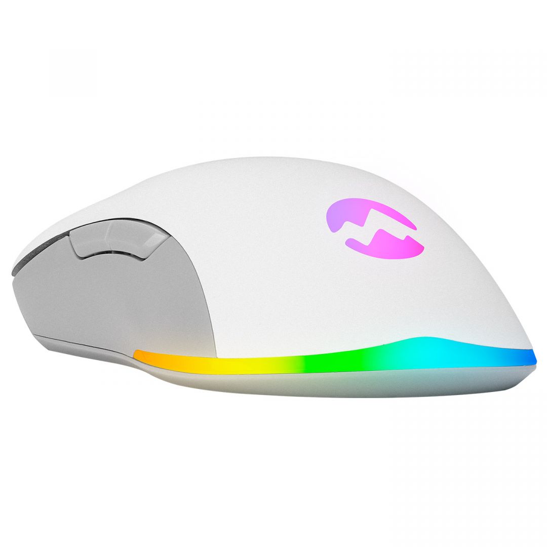 Everest SGM-L1 LUMOS RGB Gaming Optical Mouse White